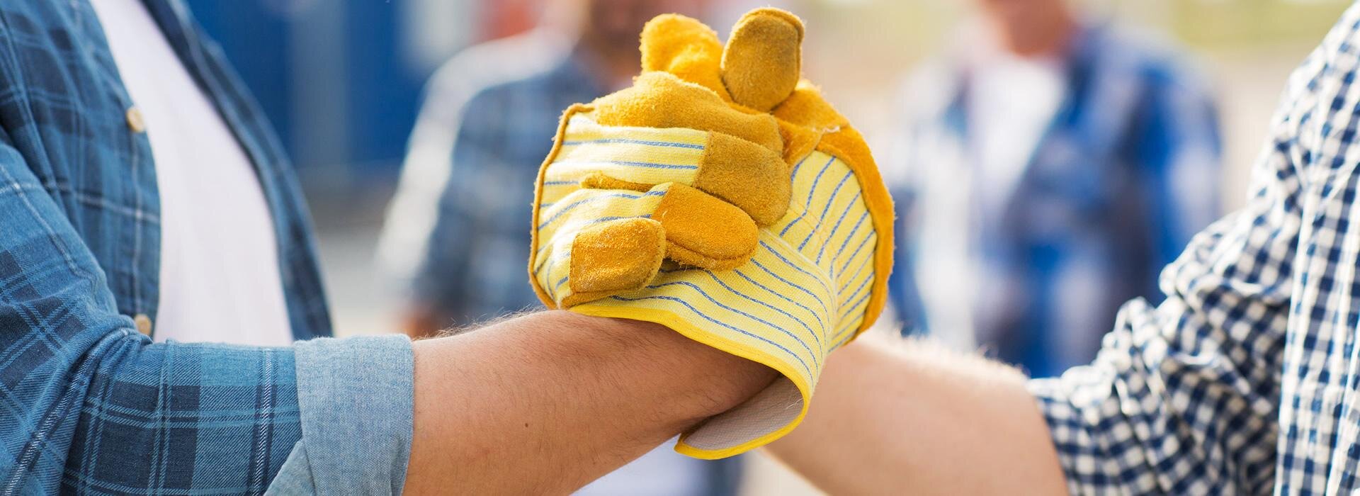 Hands Working Together